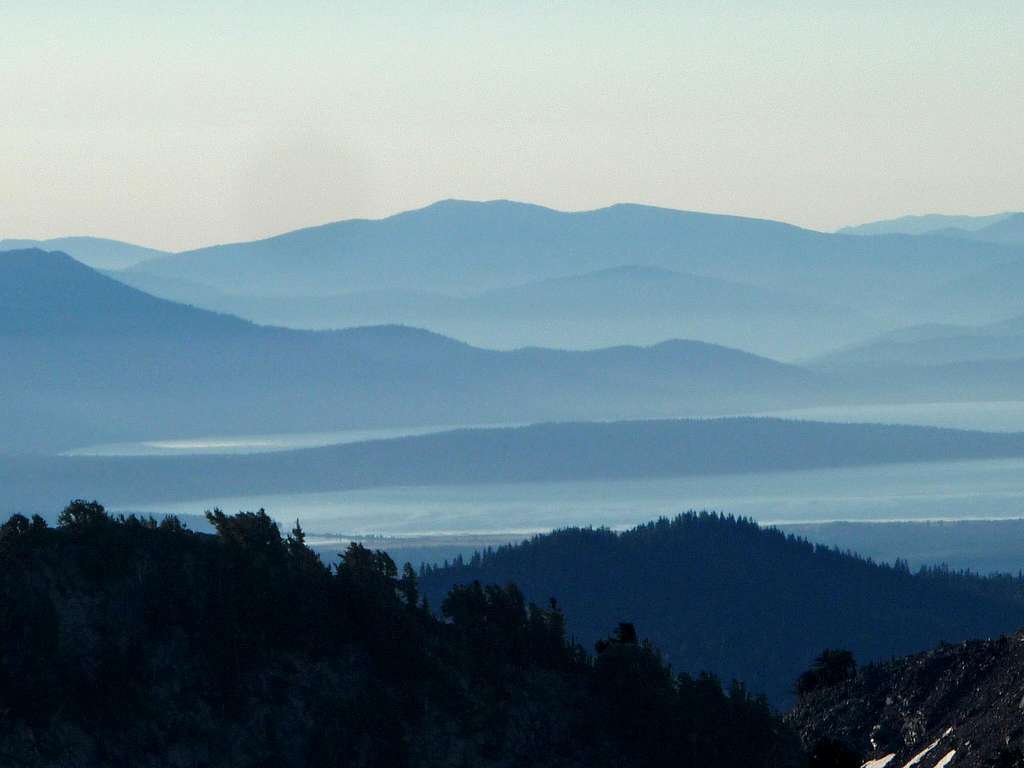 Blue Ridges from Eagle Peak