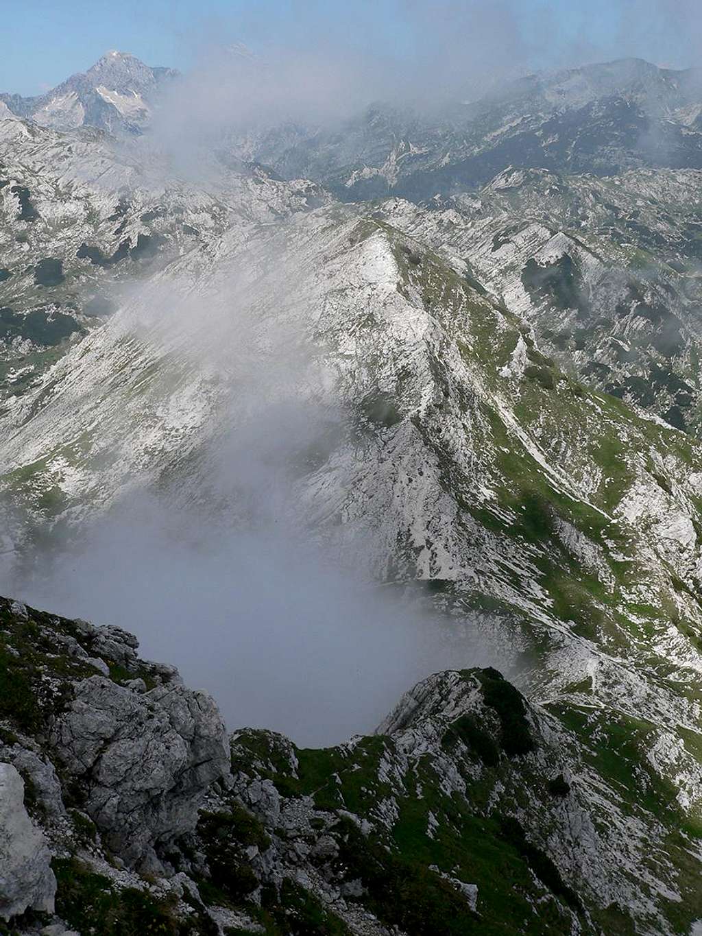 Mahavšček (Veliki Bogatin) from ridge