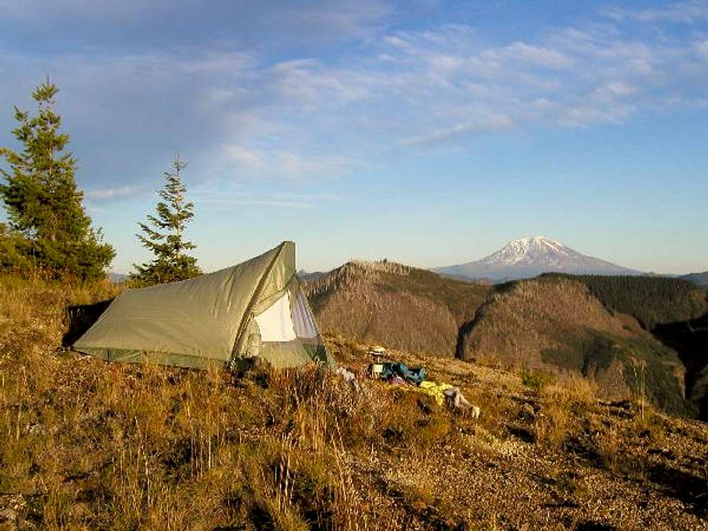 Campsite on Goat Mountain's...