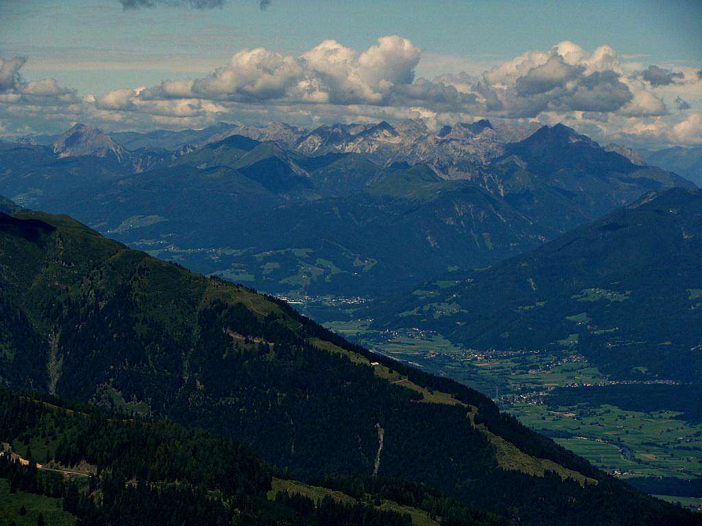 View of Lienzer Dolomities - this time from summit