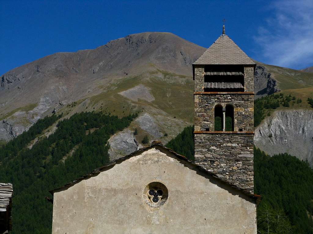 Maljasset ancient church