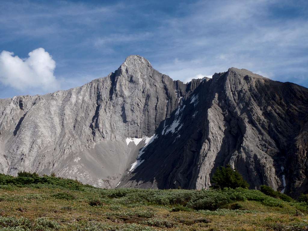 North East Face of Mt. Evan-Thomas 