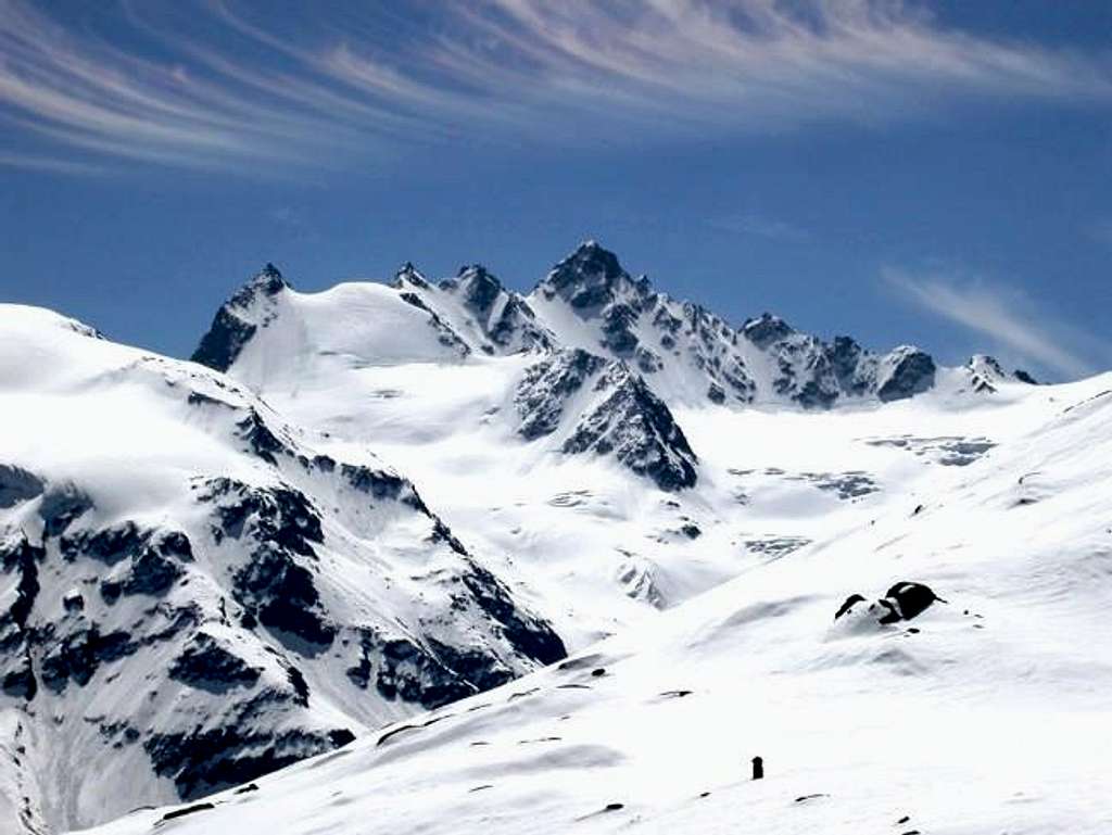 From left: Patrì glacier,...