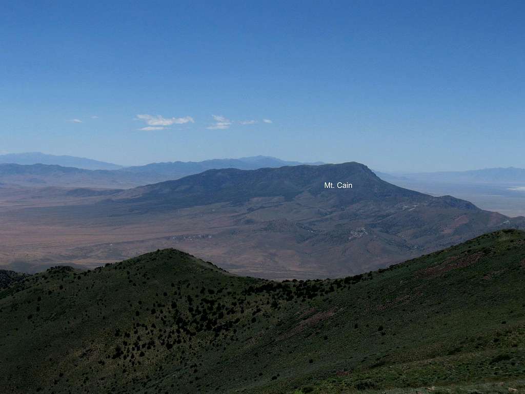 Looking south to Mt. Cain
