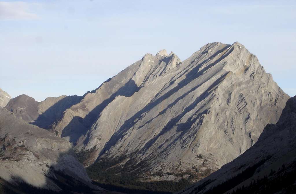 Tombstone Mountain (north and south)