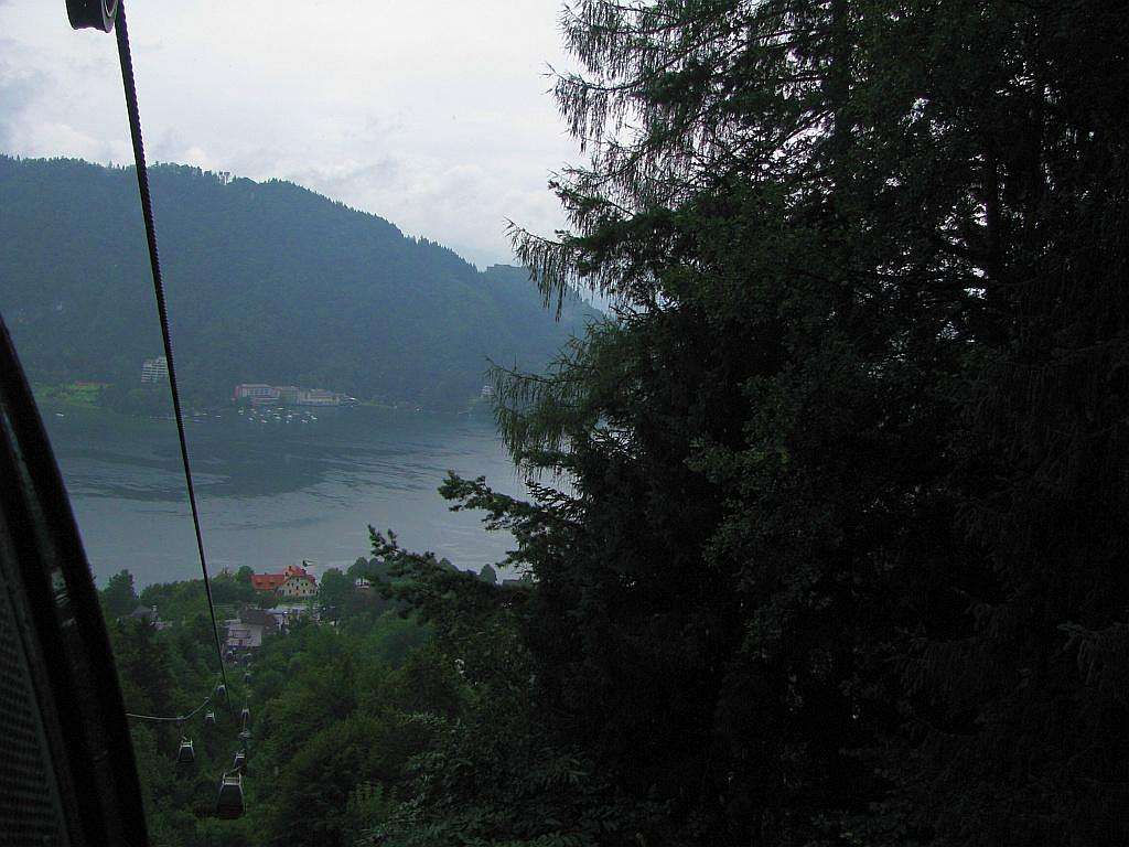 Ossiacher See from cable car