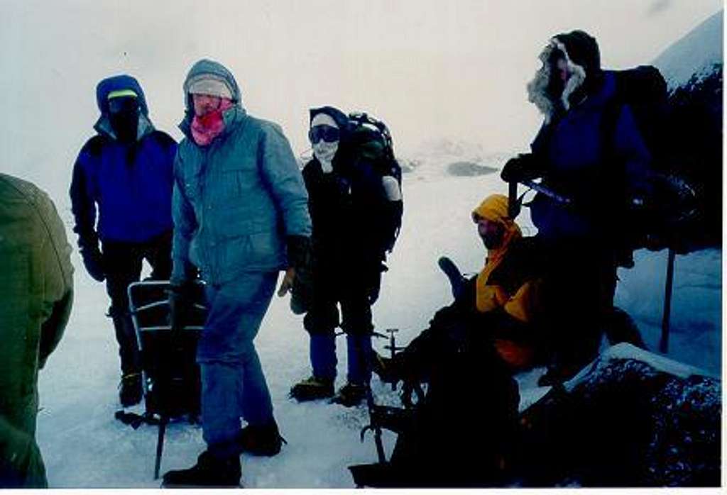 On the summit, Feb. 18, 2001.
