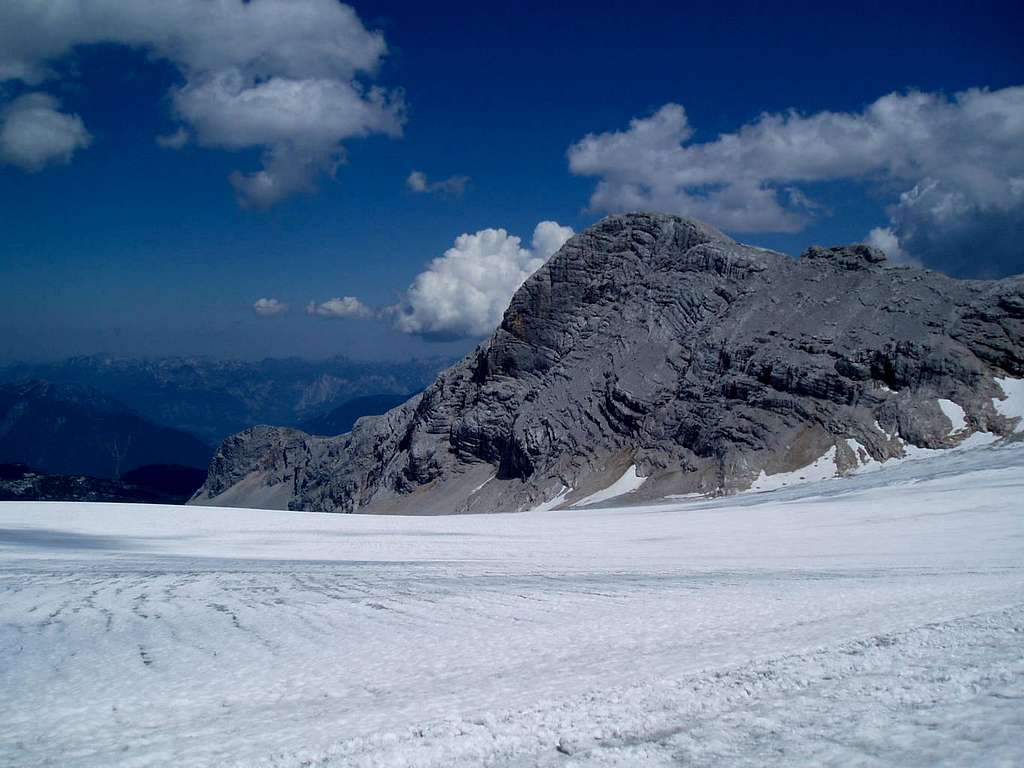 Hallstätter glacier and Hoher Gjaidstein 