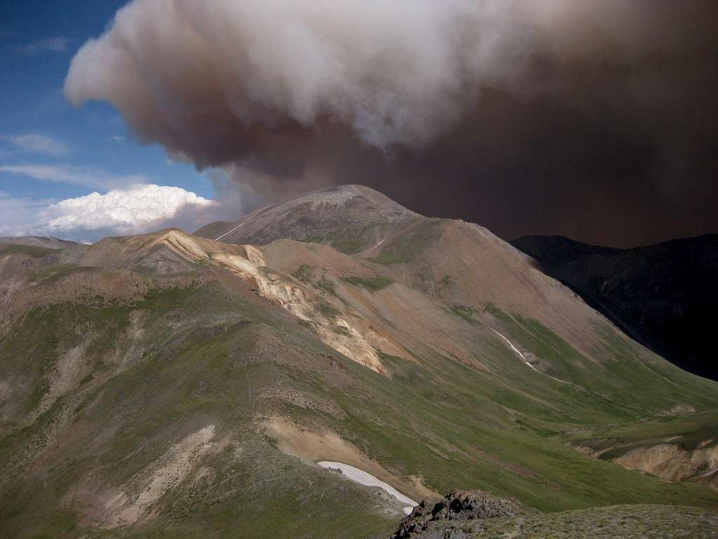 Mount Crosby and Wildfire Smoke