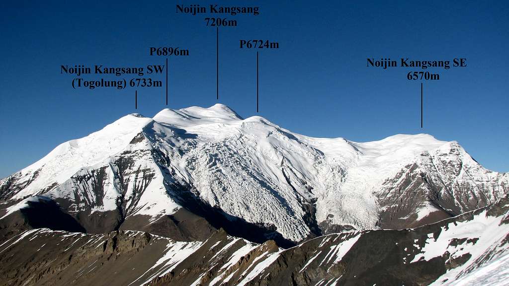 Noijin Kangsang (7206m)