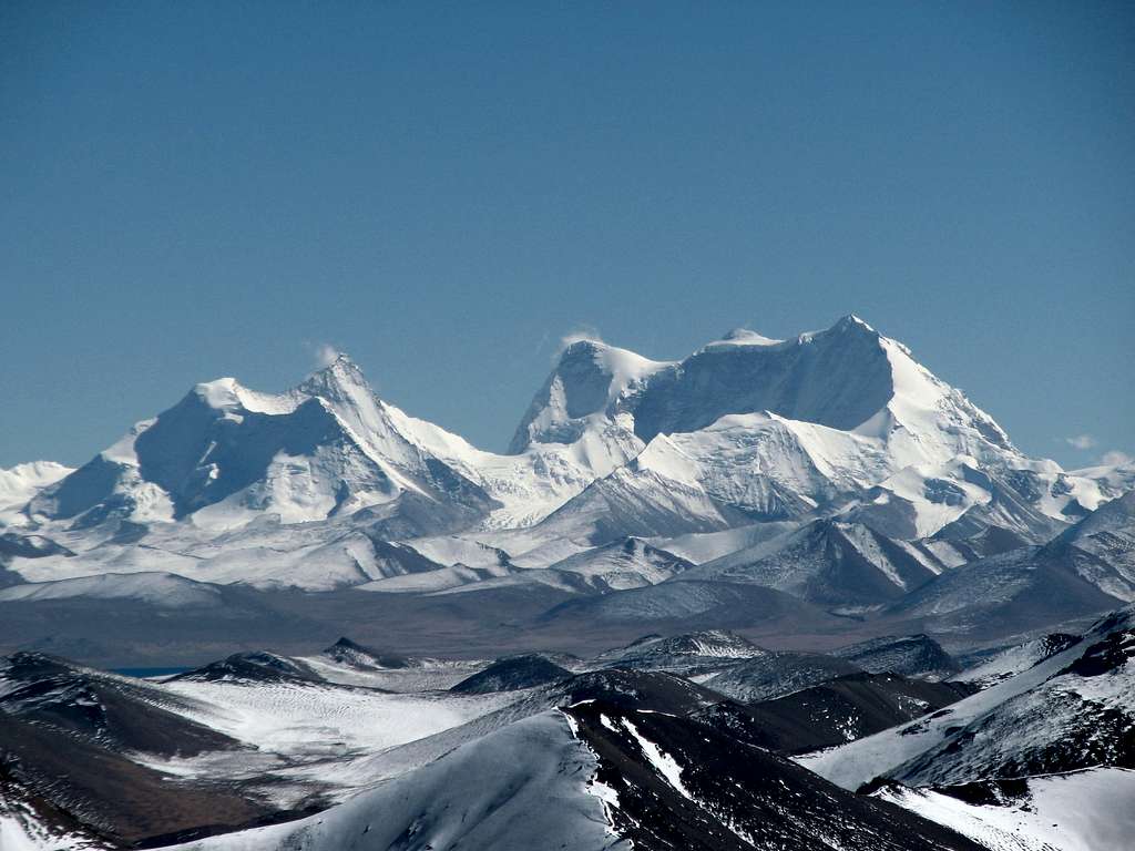 Karjiang (7221m) and Kula Kangri (7538m)