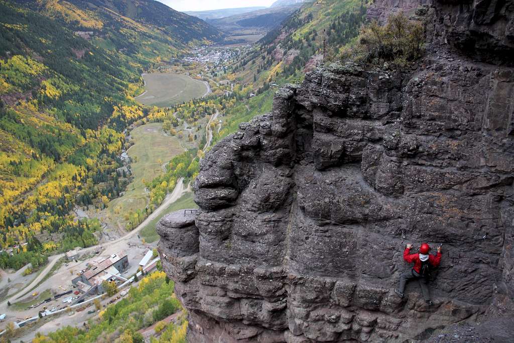 Telluride below