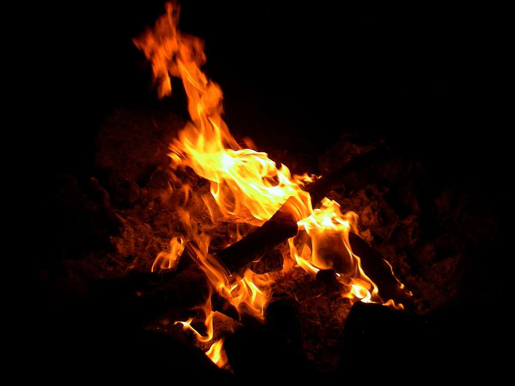 Campfire at Newton