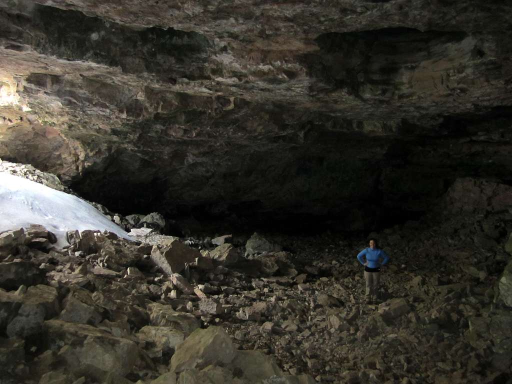 Crater Ice Cave