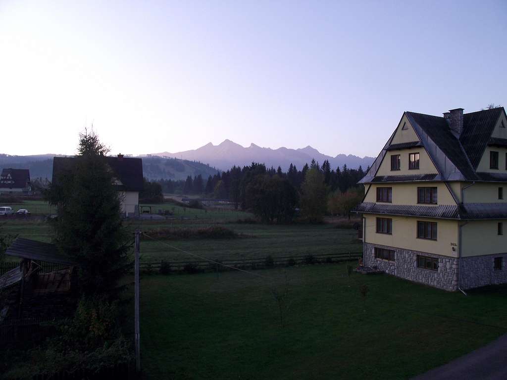 Tatry from Jurgów