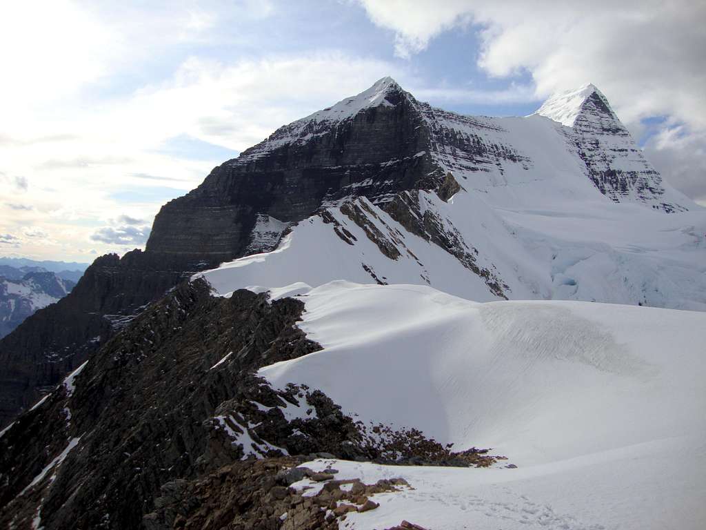 Ridge from col to Dome