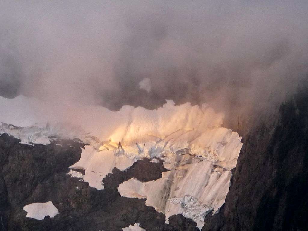 Sunrise on the Glacier