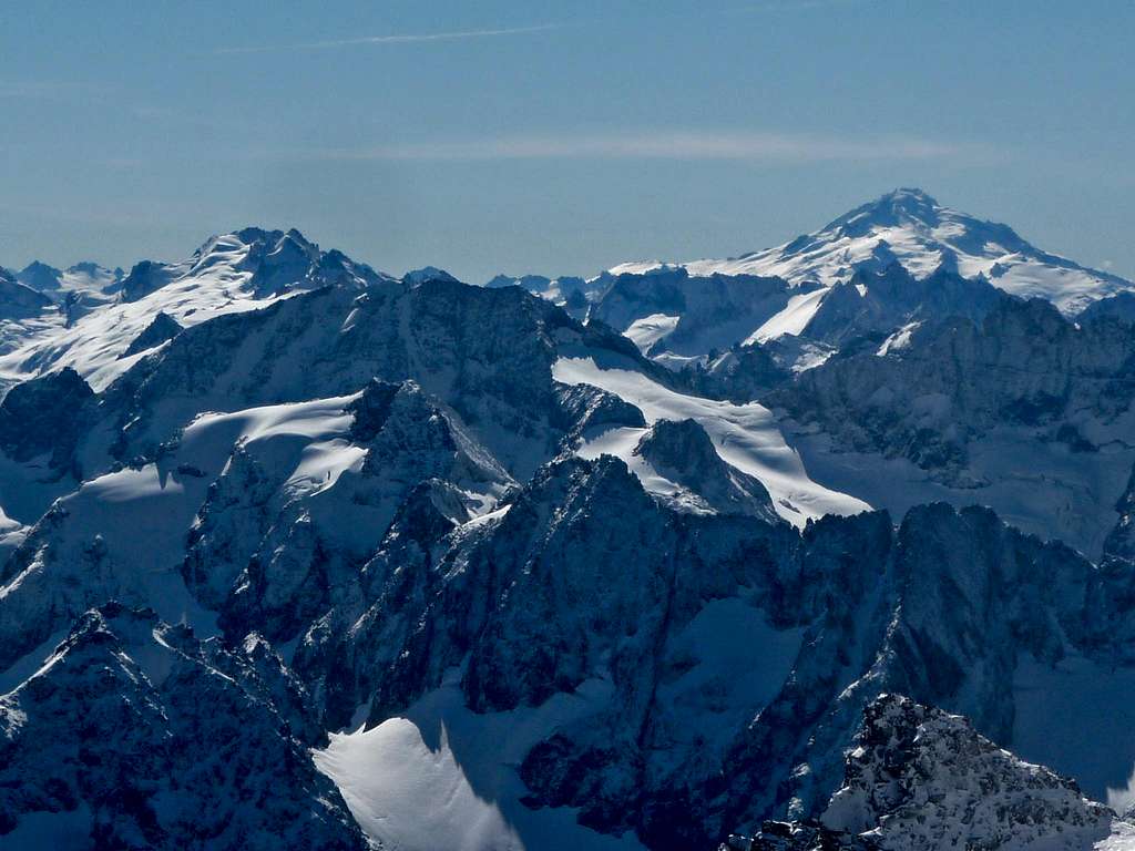 Dome, Formidable, and Glacier Peak