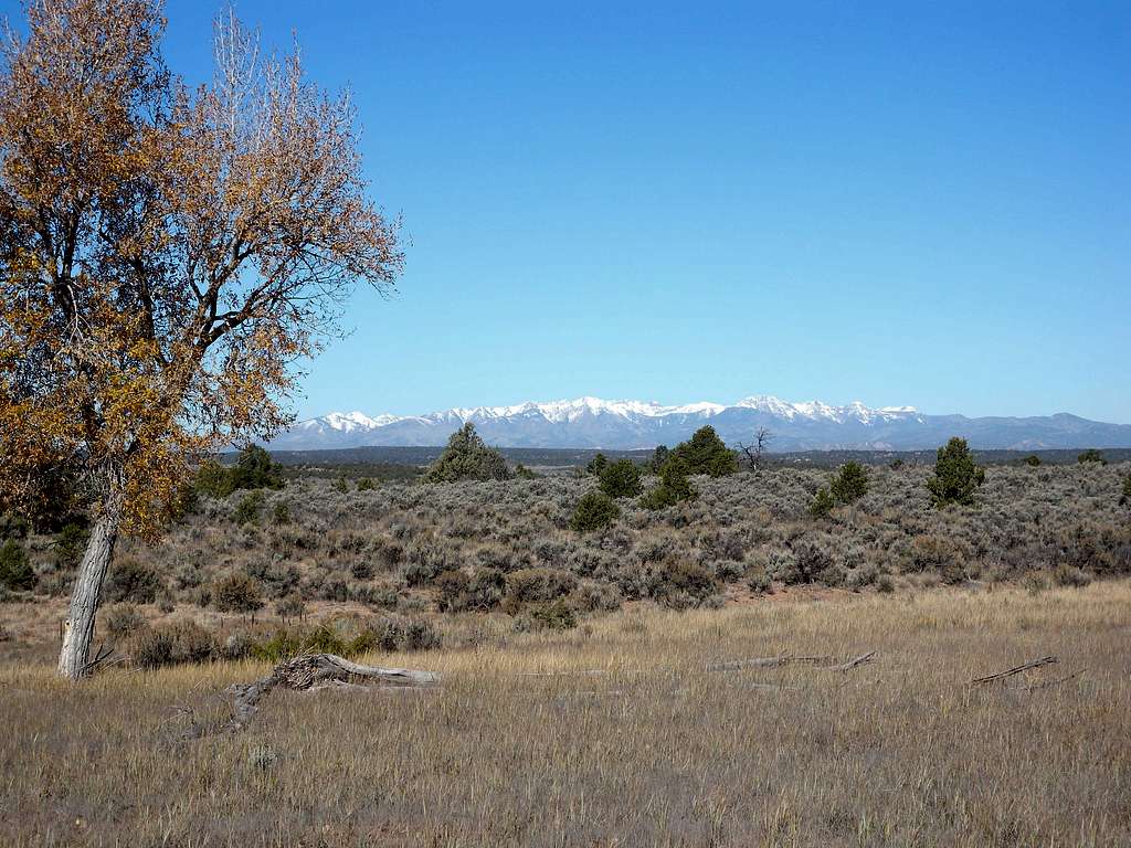 East face of the La Plata Mountains
