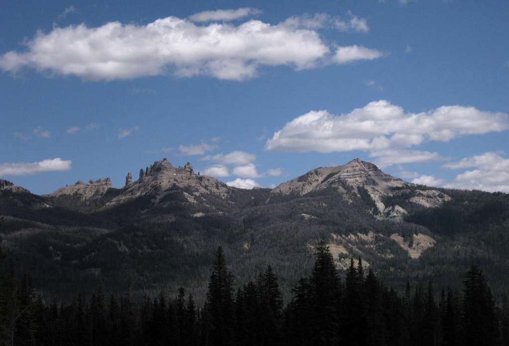 Southeastern Pinnacle Buttes