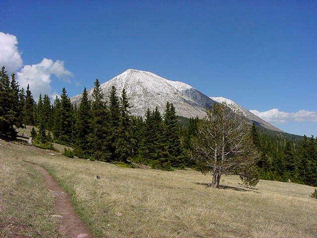 West Spanish Peak in the...