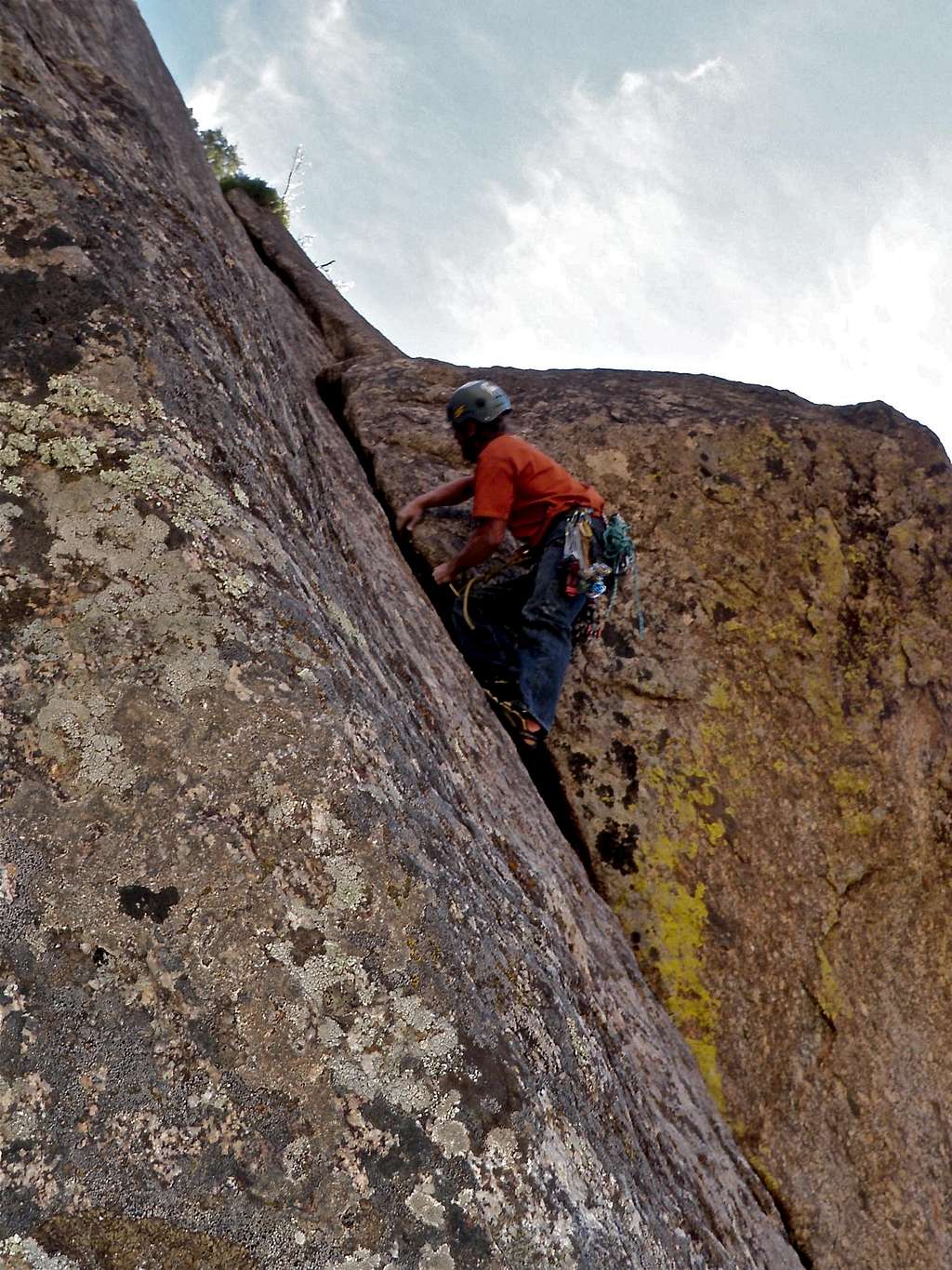 Casually Off Route, Pitch 5 - 5.8-5.9