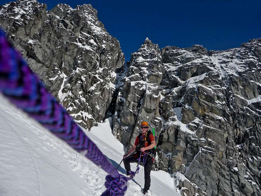 Wildly Excited on Eldorado Peak