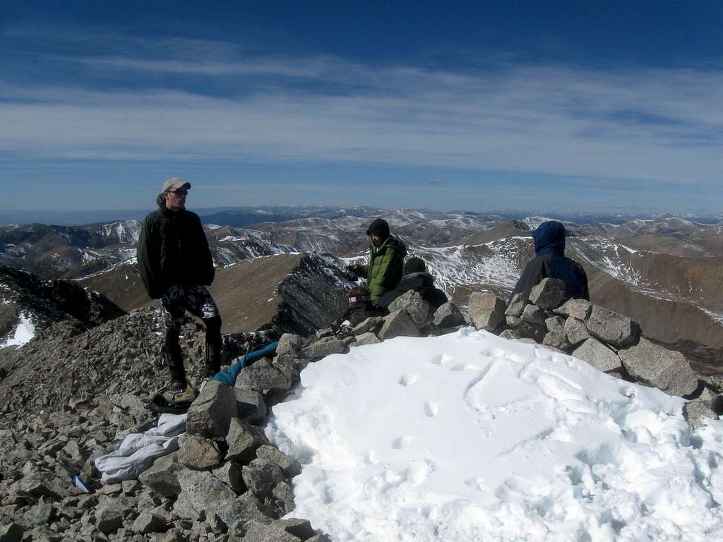 Tabeguache Peak summit