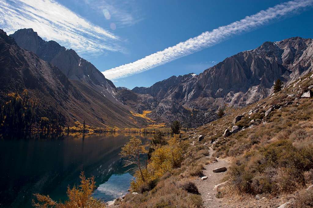 Convict Lake in Fall Colors