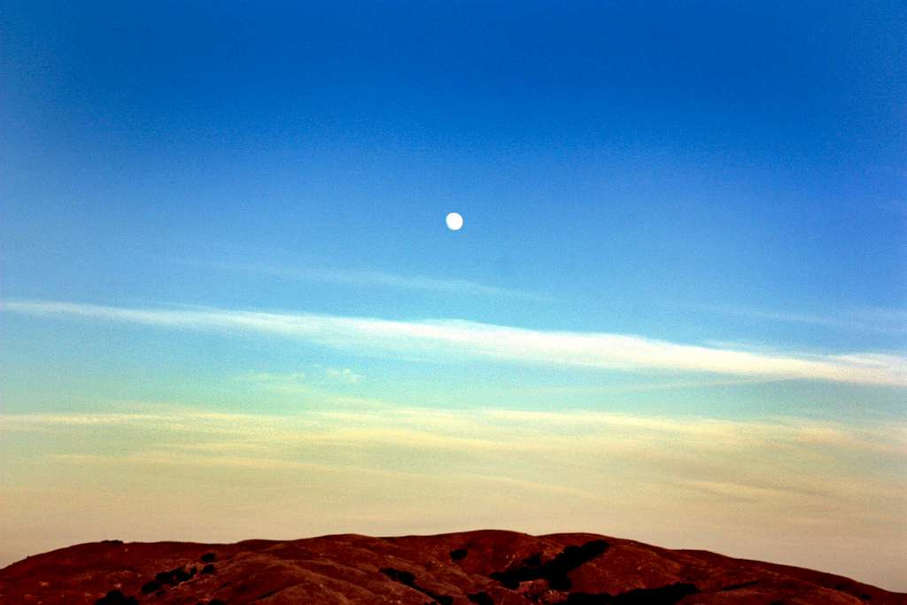 Moon over Loma Alta