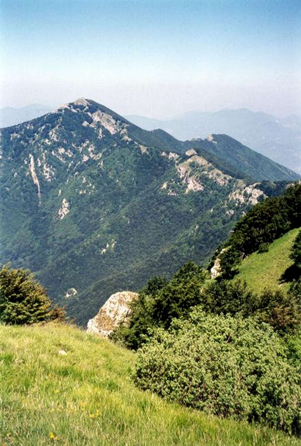 The ridge from Pizzo S....