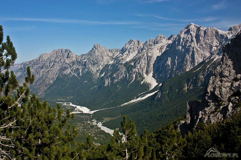 Majet e Zabores peaks