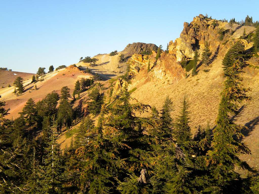 West Ridge leading to Mount Diller, 10-29-2011