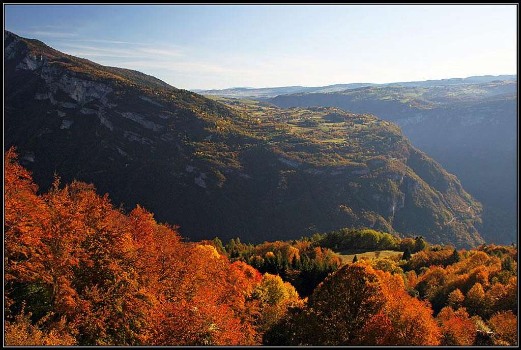 Autumn on Tonezza plateau