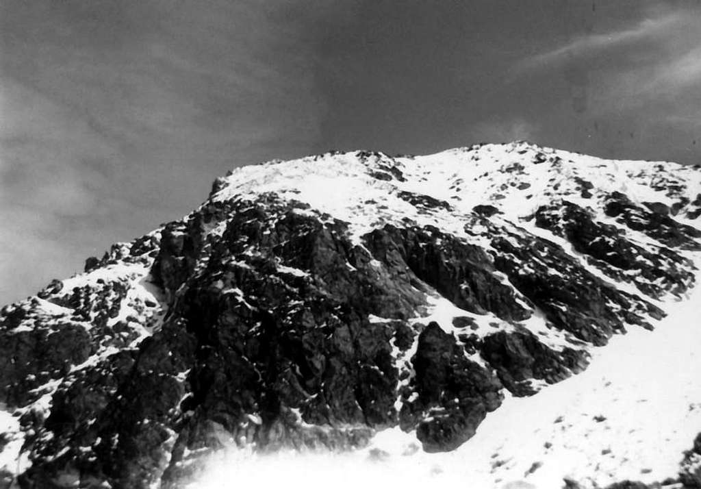 MONTE EMILIUS S, SW and W-SW Faces from more High Arbolle's Vallon