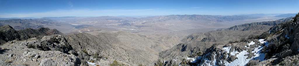 Death Valley from Tin Mountain