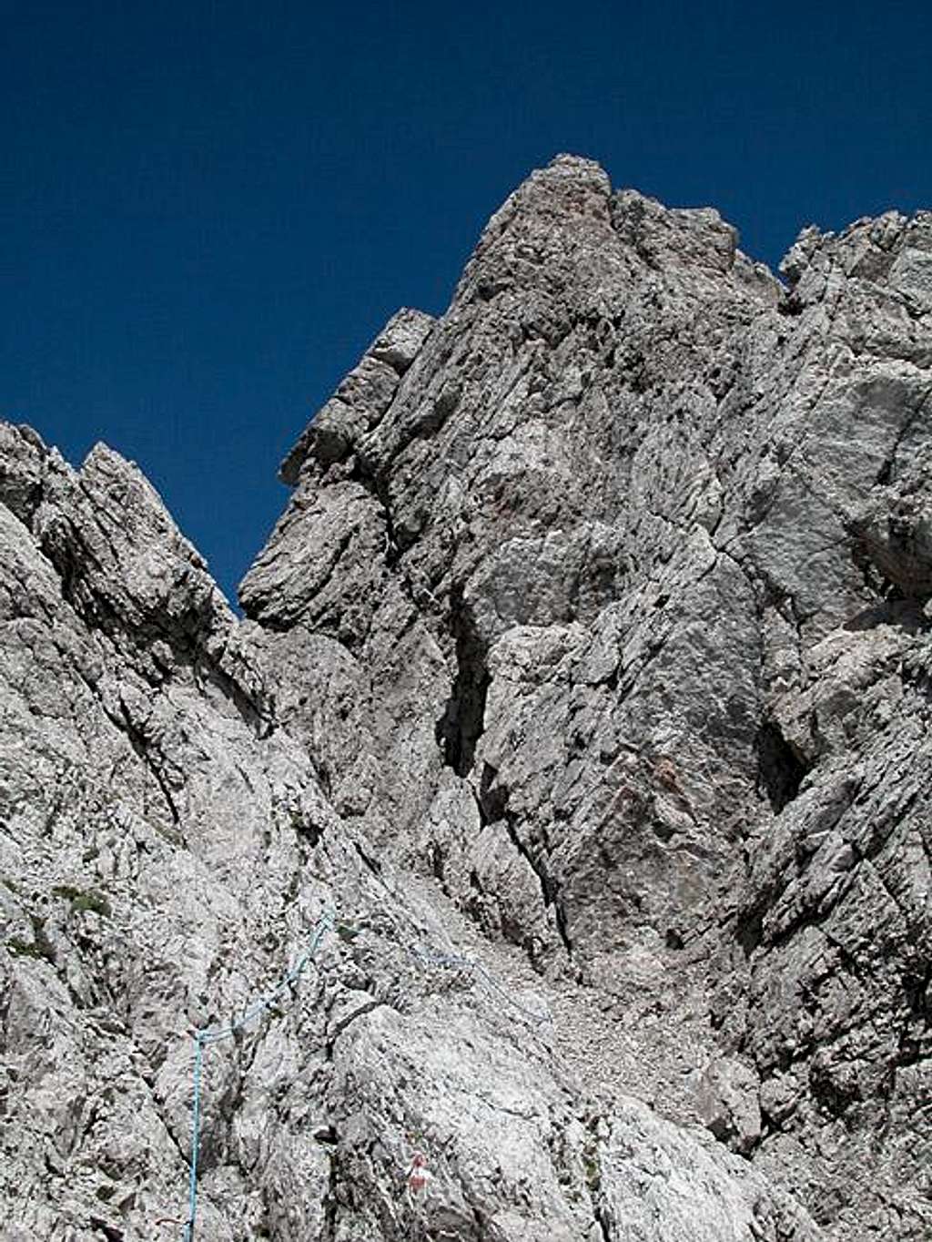 In the Schneeklamml Couloir...