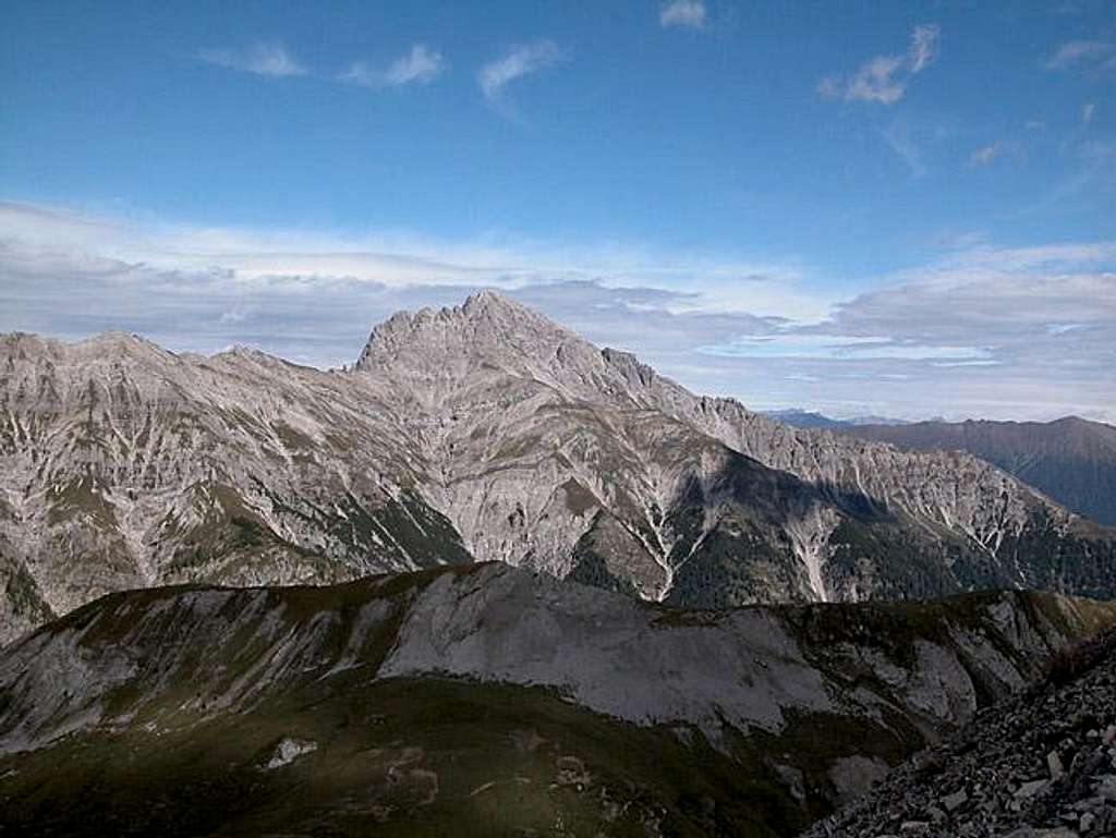 Hochstadel seen from the west...