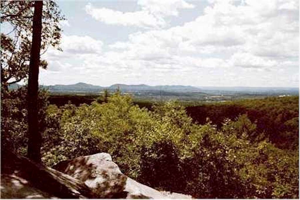 view from the ledges