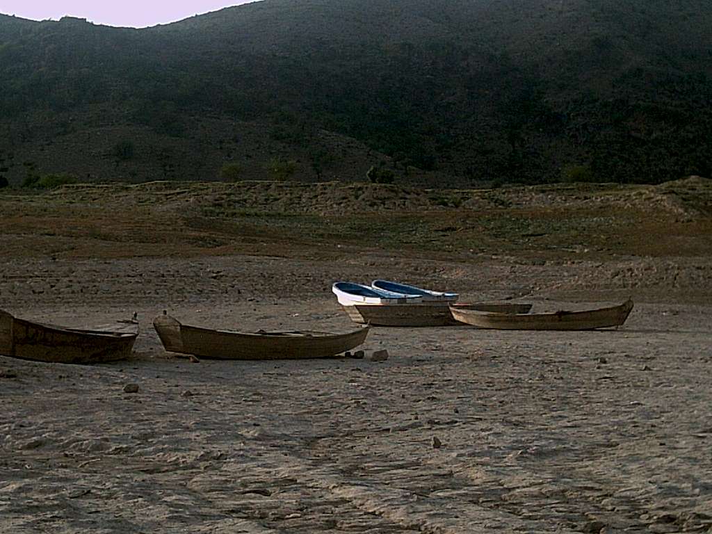 Dried Khanpur Lake