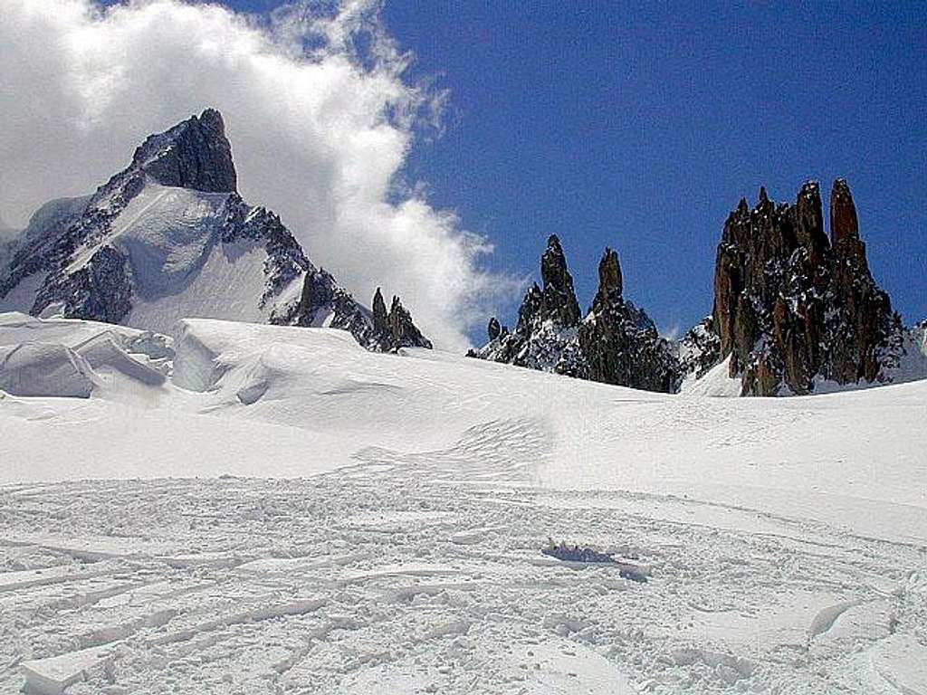 Glacier du Mont Mallet - les...