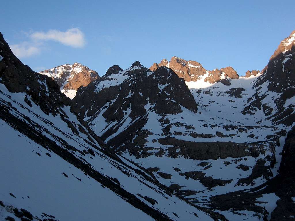 Jebel Toubkal starting slopes