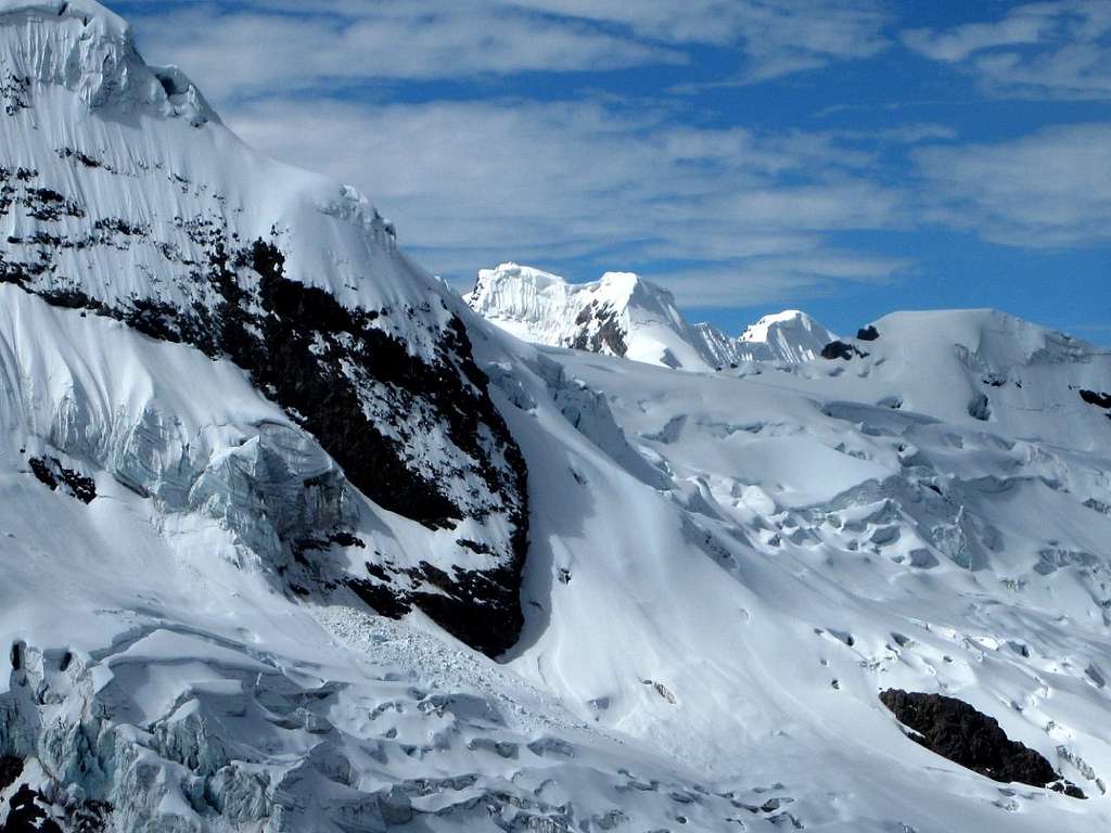 View from the slopes of Ausangate