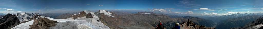 360° summit Panorama Monte Vioz