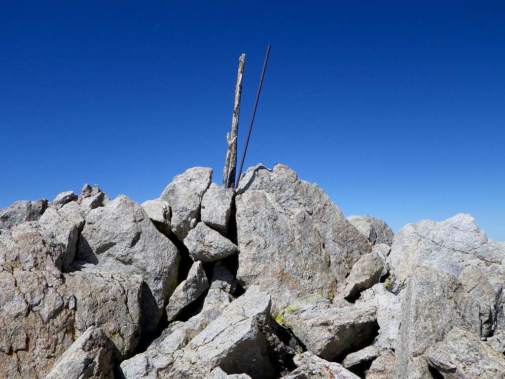 Summit of Lost Cannon Peak
