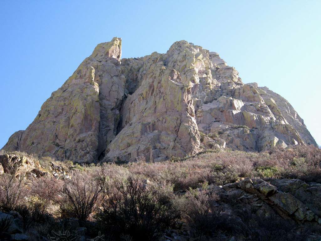 The West Face of North Rabbit Ear