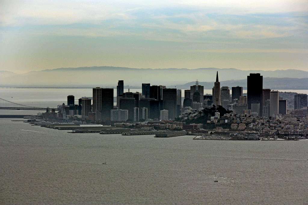 Downtown SF from Mt. Livermore