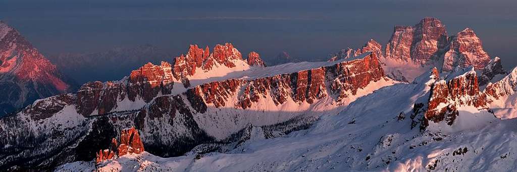 Lagazuoi view, Dolomites