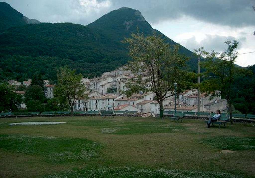 The village of Civitella...