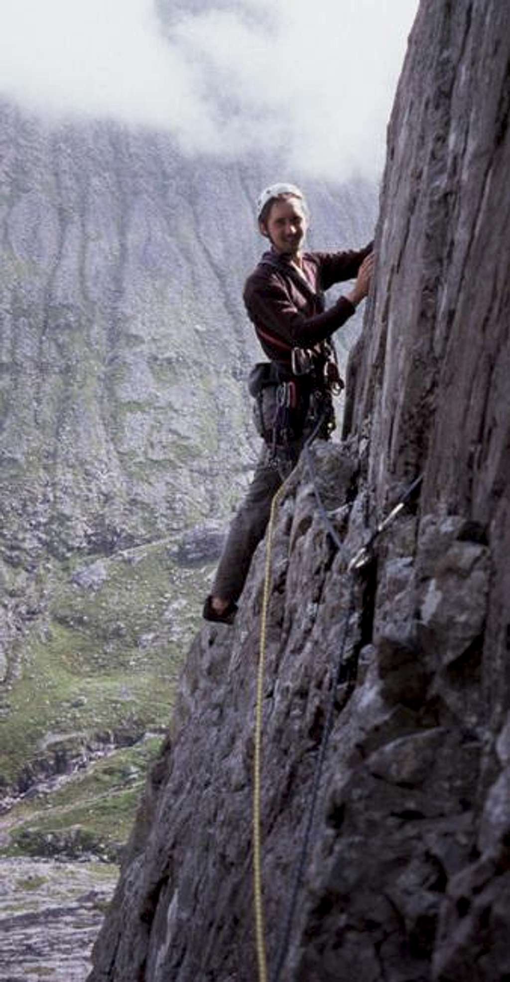 Pitch 3. Climber: Chris...